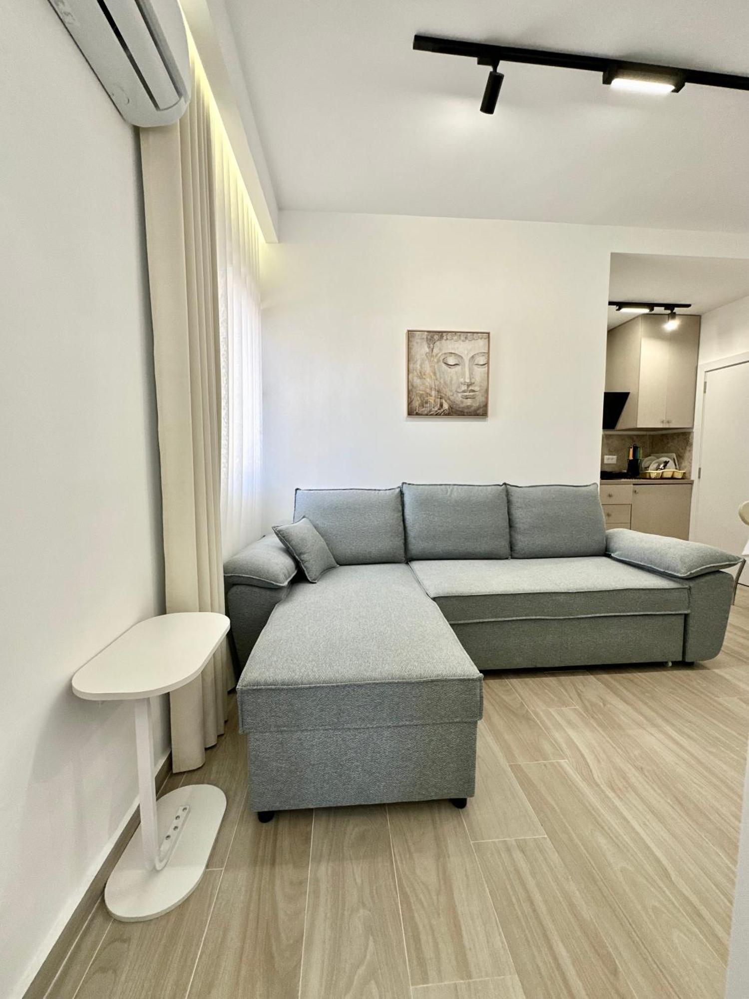 Al Mare Rooms Sarande Bagian luar foto